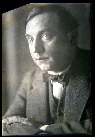 Alfons Paquet ca 1920